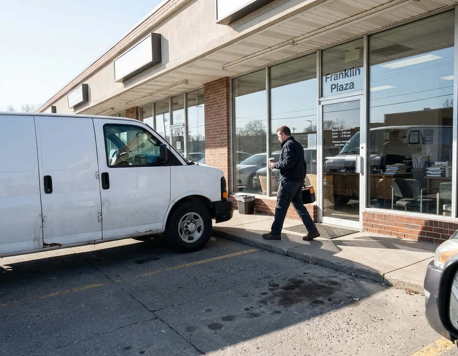 Radon Mitigation Des Moines office in Franklin Plaza, Des Moines